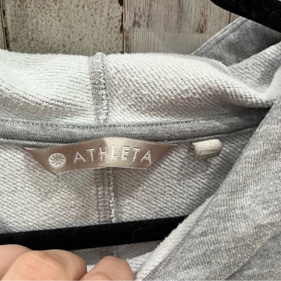 Athleta Incline Hoodie, Grey Heather SIZE Small  #404773 - Picture 5 of 9